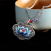 Buddha Stones Lotus Auspicious Cloud New Beginning Necklace Pendant Ring (Extra 30% Off | USE CODE: FS30) - image 0