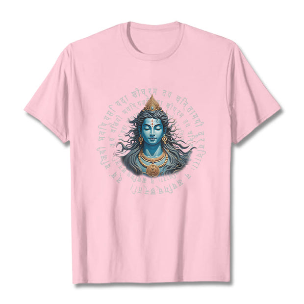 Buddha Stones Sanskrit You Have Won When You Learn Tee T-shirt T-Shirts BS LightPink 2XL
