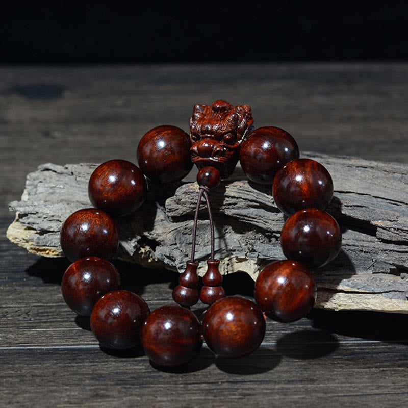 Buddha Stones Rosewood Green Sandalwood Small Leaf Red Sandalwood