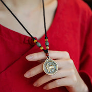 FREE Today: Wealth and Fortune 12 Chinese Zodiac Blessing Necklace Pendant