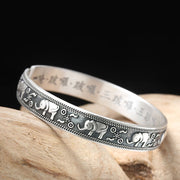 Buddha Stones Elephant White Copper Strength Bracelet Bangle (Extra 30% Off | USE CODE: FS30) - image 11