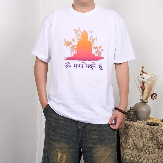 Buddha Stones Sanskrit OM NAMAH SHIVAYA Tee T-shirt T-Shirts BS 1