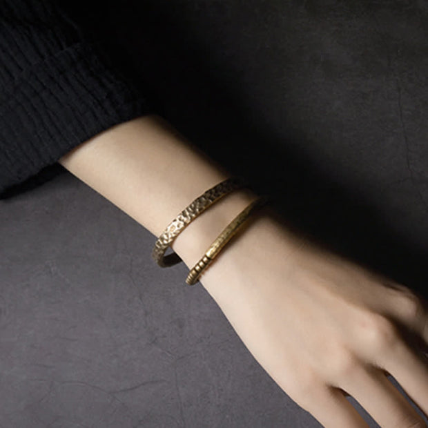 Buddha Stones Lava Rock Stone Copper Balance Cuff Bracelet Bangle (Extra 30% Off | USE CODE: FS30) - image 15