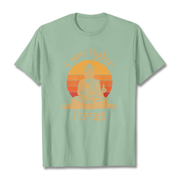 Buddha Stones I Am Light I Trust Tee T-shirt