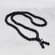 FREE Today: Relieve Anxiety 108 Natural Lava Rock Beads Prayer Mala Bracelet Necklace FREE FREE Lava Rock