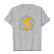 Buddha Stones 108 OM NAMAH SHIVAYA Mantra Sanskrit Tee T-shirt T-Shirts BS LightGrey 2XL