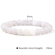 Natural Agate Stone Crystal Balance Beaded Bracelet Bracelet BS 55