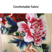 Buddha Stones Peony Flower Print Cheongsam Dress Women's Qipao (Extra 30% Off | USE CODE: FS30) - image 9