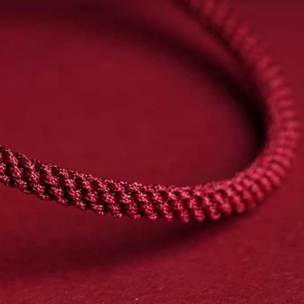 Buddha Stones Natural Cinnabar King Kong Knot Blessing String Bracelet (Extra 35% Off | USE CODE: FS35) - image 7