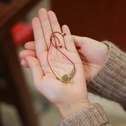 Buddha Stones Natural Jade Buddha Abundance Red String Weave Bracelet (Extra 30% Off | USE CODE: FS30) - image 2