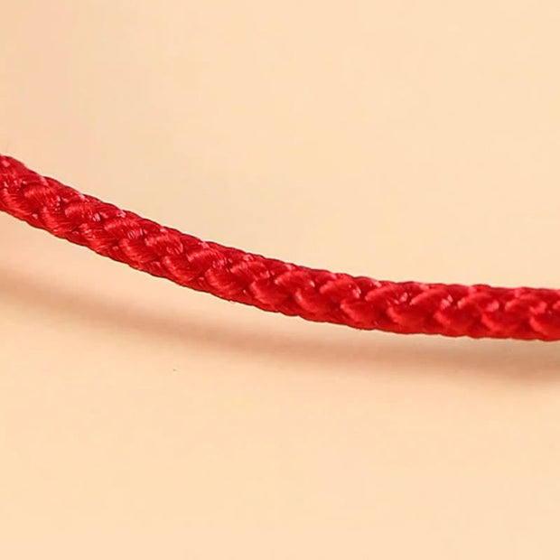 Buddha Stones Handmade 999 Sterling Silver Year of the Dragon Cute Chinese Zodiac Luck Braided Bracelet (Extra 35% Off | USE CODE: FS35) - image 5