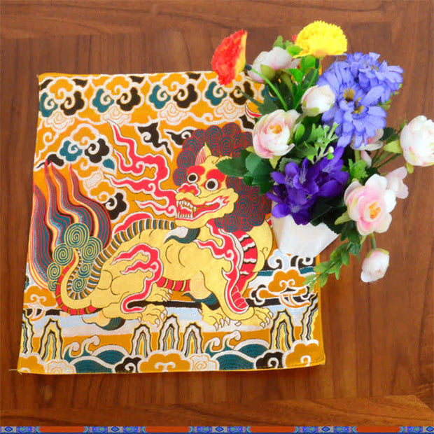 Fengshui Kirin Prayer Altar Mat Healing Meditation Auspicious Symbol Mat (Extra 35% Off | USE CODE: FS35) - image 2