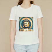 Buddha Stones Aura Golden Buddha Tee T-shirt T-Shirts BS 3