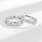 Buddha Stones 925 Sterling Silver PiXiu Balance Adjustable Couple Ring