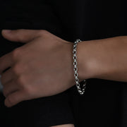 Buddha Stones 925 Sterling Silver Om Mani Padme Hum Carved Design Creativity Metal Bracelet (Extra 30% Off | USE CODE: FS30) - image 9