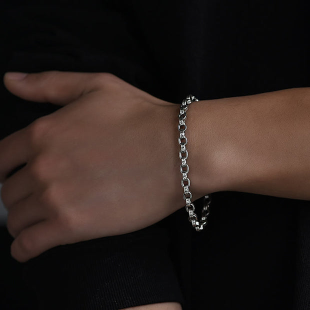 Buddha Stones 925 Sterling Silver Om Mani Padme Hum Carved Design Creativity Metal Bracelet (Extra 30% Off | USE CODE: FS30) - image 9