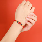 Buddha Stones Year of the Dragon 925 Sterling Silver Chinese Zodiac Cinnabar Auspicious Matches Blessing Bracelet (Extra 35% Off | USE CODE: FS35) - image 7