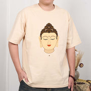 Buddha Stones Meditation Buddha Tee T-shirt T-Shirts BS 1