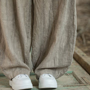 Buddha Stones Retro Tie Dye Harem Pants Casual Women's Yoga Pants With Pockets Harem Pants BS 14