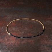 Tibetan Various Agate Stone Copper Protection Triple Wrap Bracelet (Extra 30% Off | USE CODE: FS30)