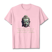 Buddha Stones How People Treat You Is Their Karma Buddha Tee T-shirt T-Shirts BS LightPink 2XL