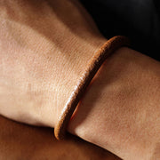 FREE Today: Spiritual Healing Retro Leather Copper Magnetic Buckle Bracelet