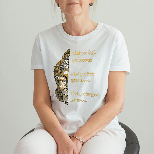 Buddha Stones What You Think Tee T-shirt T-Shirts BS 5