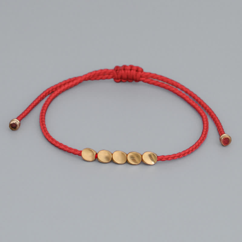 Buddha Stones FengShui Lucky Red String Bracelet – buddhastoneshop