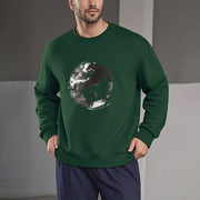 Buddha Stones Yin Yang Fleece Lined Polyester Sweatshirt