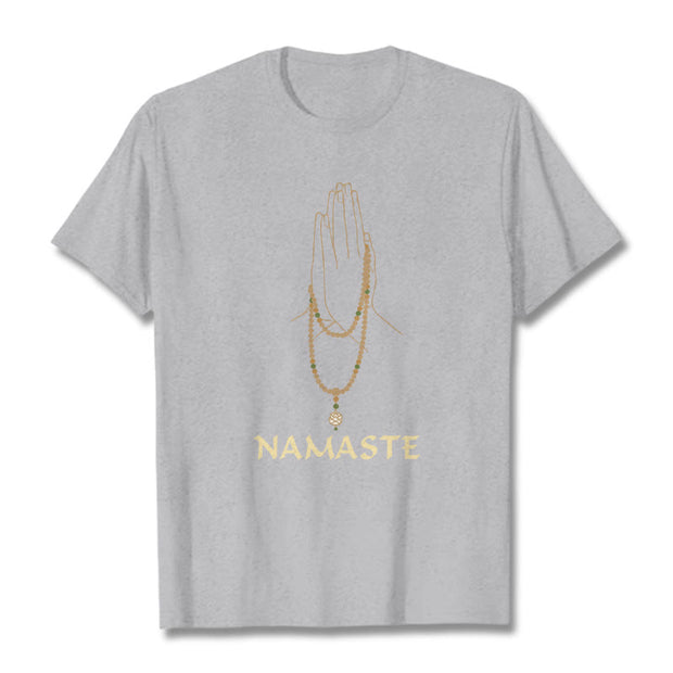 Buddha Stones NAMASTE Tee T-shirt