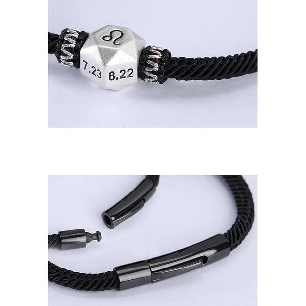 Buddha Stones 999 Sterling Silver 12 Constellations of the Zodiac Protection Handmade String Bracelet (Extra 35% Off | USE CODE: FS35) - image 11