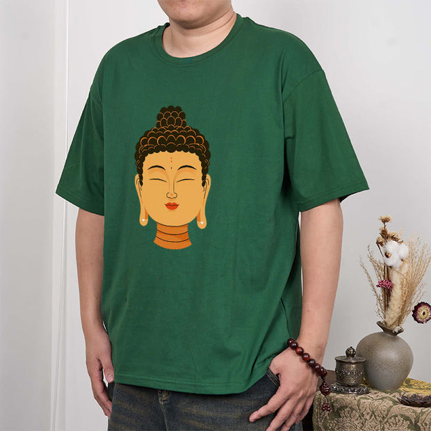Buddha Stones Blessed Meditation Buddha Tee T-shirt T-Shirts BS 4