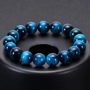 Buddha Stones Blue Tiger Eye Protection Bracelet