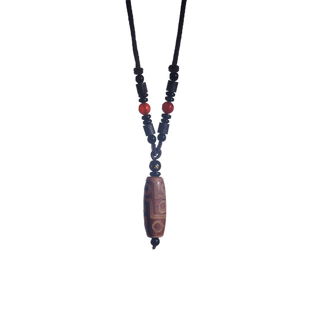 Buddha Stones Tibetan Nine-Eye Dzi Bead Wealth Necklaces & Pendants (Extra 35% Off | USE CODE: FS35) - image 6