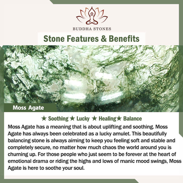 Buddha Stones "All the Best for Love and Harmony" Stone Quartz Bracelet Includes Gift Message Card - image 52