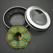 Buddha Stones Six True Words Fidget Spinner Blessing Finger Hand Spinner Decoration (Extra 30% Off | USE CODE: FS30) - Green - image 7