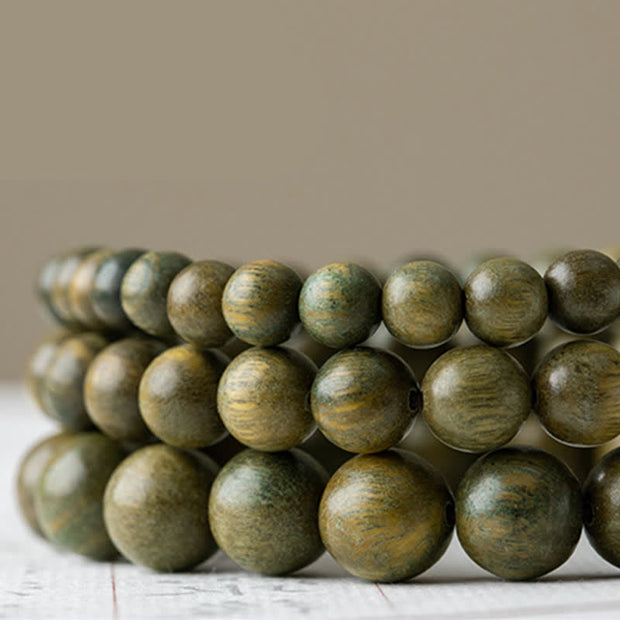 Buddha Stones Tibetan Green Sandalwood Soothing Cure Bracelet (Extra 35% Off | USE CODE: FS35) - image 20
