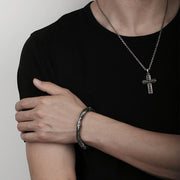 Buddha Stones 925 Sterling Silver Vintage Twisted Design Wealth Healing Chain Bracelet (Extra 30% Off | USE CODE: FS30) - image 10