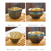 Buddha Stones Colorful Ceramic Teacup Tea Cups - image 32