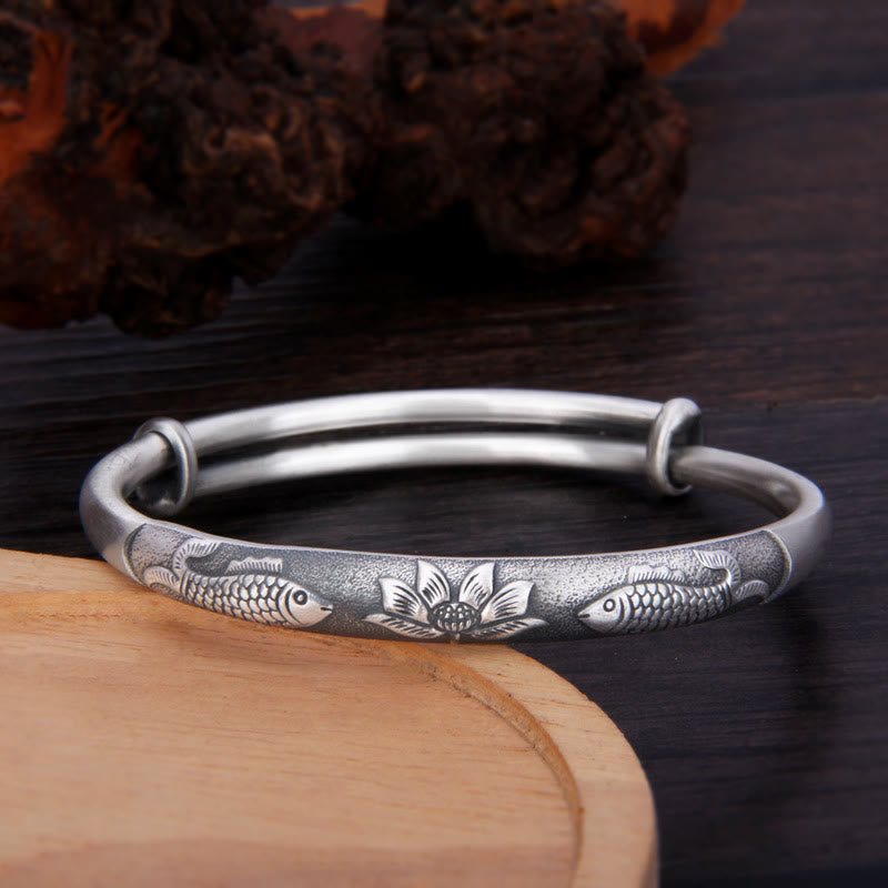 Sterling Silver Eastern Wisdom Zen Bracelet - Lotus, Buddha, Om, Mudra Hand, Infinity, Ganesh, Goldfish- Buddhism, Hinduism selling