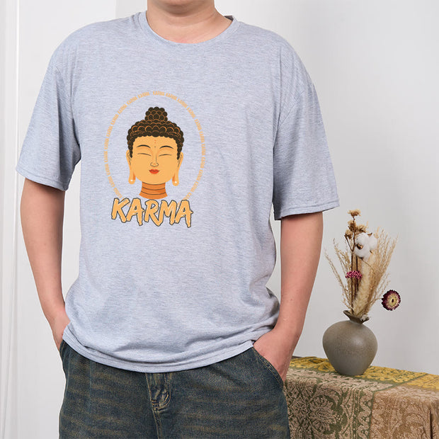Buddha Stones Karma Buddha Tee T-shirt T-Shirts BS 19