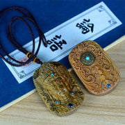 FREE Today: Symbolizing Life and Hope Bodhisattva Tara Guanyin Om Mani Padme Hum Handmade Engraved Pendant Necklace