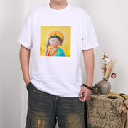 Buddha Stones Buddha Picks Up The Phone Tee T-shirt T-Shirts BS 1