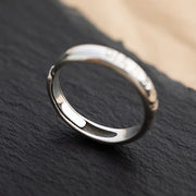 Buddha Stones 990 Sterling Silver Six True Words Om Mani Padme Hum Love Peace Ring (Extra 35% Off | USE CODE: FS35) - image 25