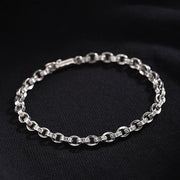 Buddha Stones 925 Sterling Silver Om Mani Padme Hum Carved Design Creativity Metal Bracelet (Extra 30% Off | USE CODE: FS30) - image 3