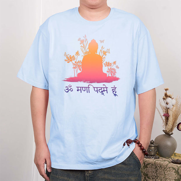 Buddha Stones Sanskrit OM NAMAH SHIVAYA Tee T-shirt T-Shirts BS 17