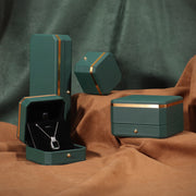 Buddha Stones Jewelry Storage Box PU Leather Gift Box - image 0