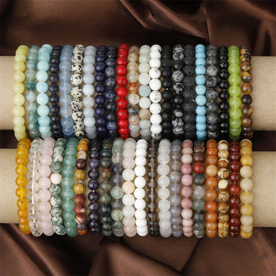Buddha Stones "All the Best for Love and Harmony" Stone Quartz Bracelet Includes Gift Message Card - image 0