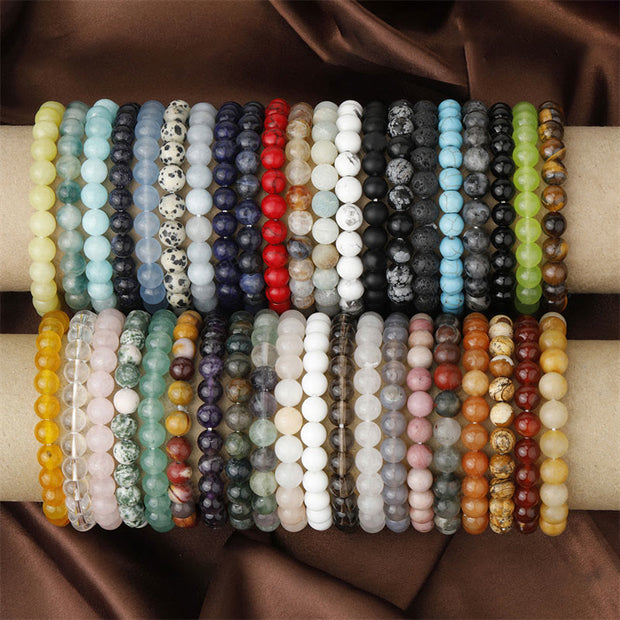 Buddha Stones "All the Best for Love and Harmony" Stone Quartz Bracelet Includes Gift Message Card - image 0
