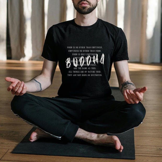 Buddha Stones Form Is No Other Than Emptiness Tee T-shirt